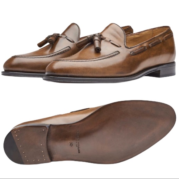 NEW Peter Millar Collection Tassel Loafer - Cognac - Picture 2 of 11
